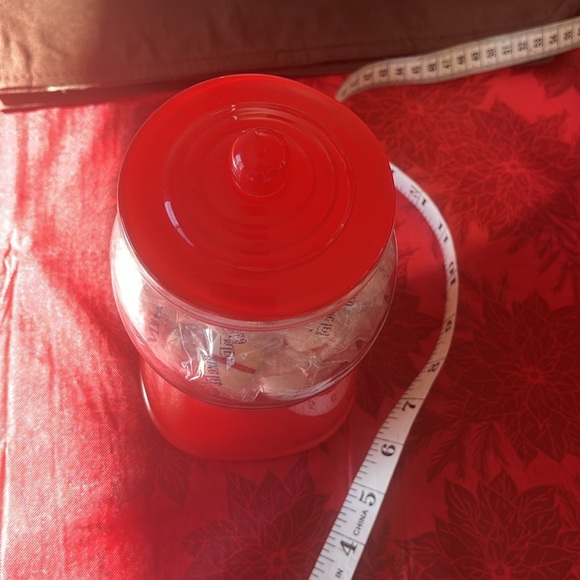 Sleigh Bell Bisto candy gum ball jar. Filled with Mint candy. New. - Picture 9 of 10